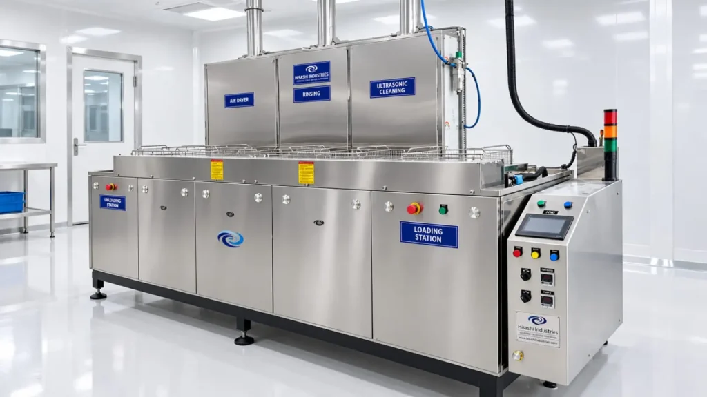 High-Quality Fully Automatic Ultrasonic Cleaning Machine
