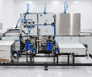 Industrial Machine in a Sterile Clean Room